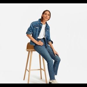 Everlane Original Cheeky Faded Indigo Jean Sz. 28